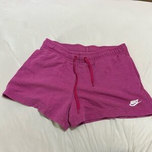 Fuchsia Nike Essential Shorts